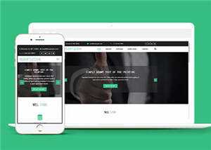 谈判团队展示网页HTML模板下载 - 项目资源网