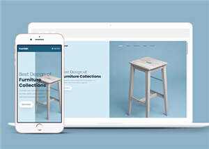 家居品牌公司响应式网页模板下载 - 项目资源网