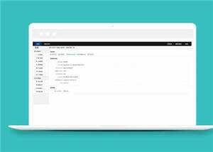 公司通用设计网站后台源码管理界面模板下载 - 项目资源网