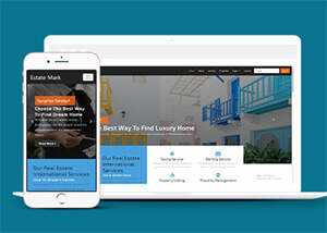 公寓投资企业html网站模板下载 - 项目资源网