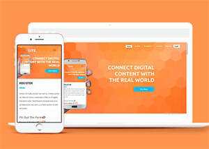 简洁安卓手机应用APP网站模板 - 项目资源网