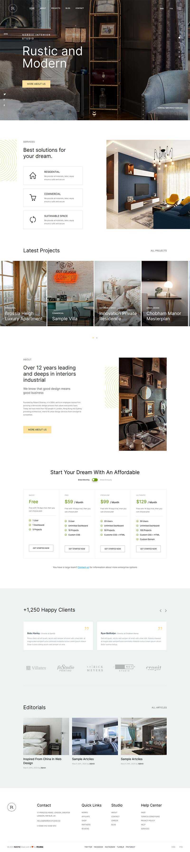 Bootstrap5多用途的企业展示网站html5模板 - 项目资源网