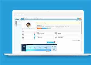 简约响应式中文后台管理源码模板下载 - 项目资源网
